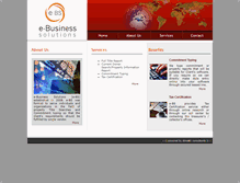 Tablet Screenshot of e-businesssolutions.org